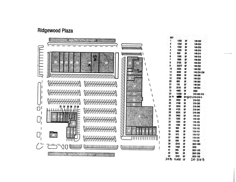 3001-3051 S 1st St, Garland, TX for rent - Site Plan - Image 3 of 3