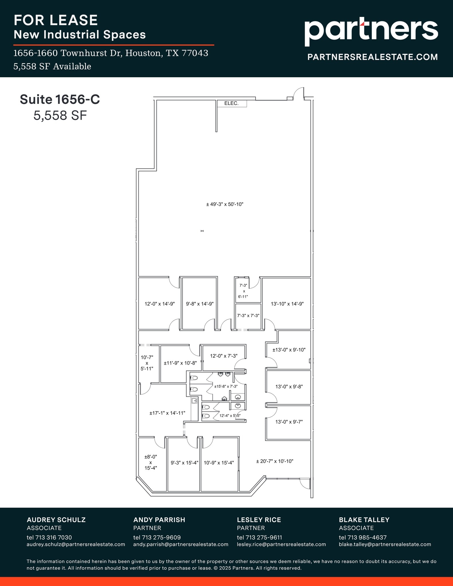 1656-1660 Townhurst Dr, Houston, TX to rent Site Plan- Image 1 of 1