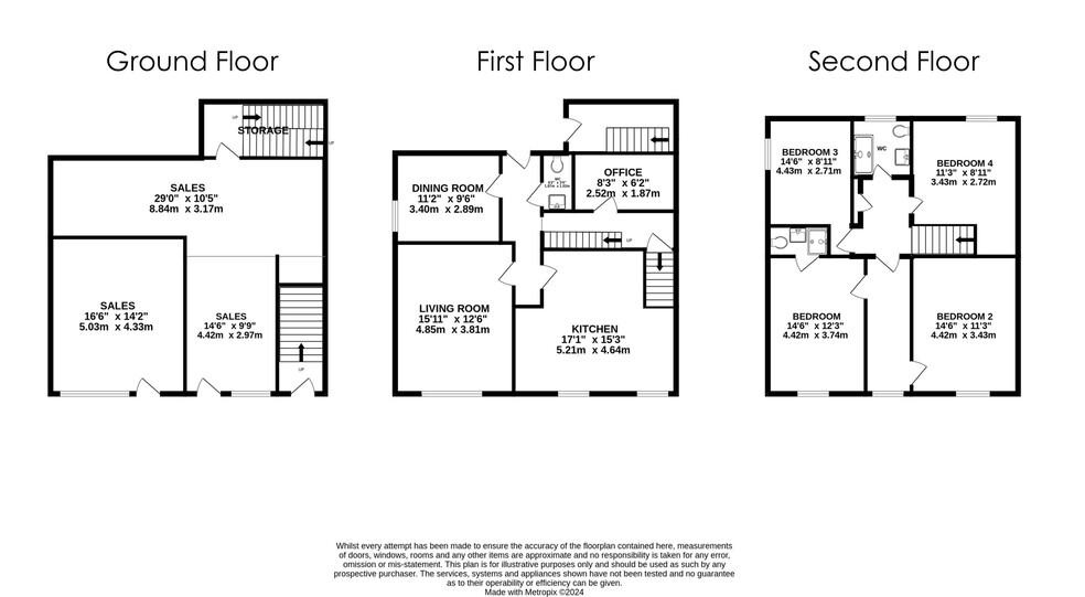 Fore St, Polperro for sale - Floor Plan - Image 3 of 3