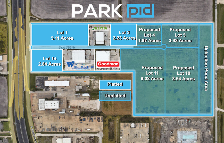 Park PID Rd, Corpus Christi, TX for sale - Primary Photo - Image 1 of 1