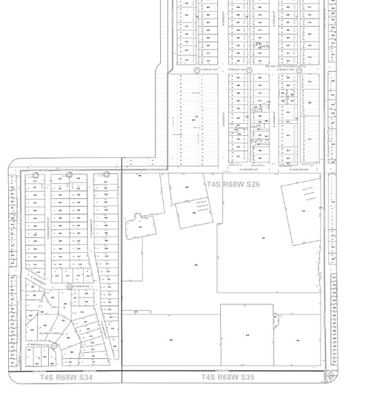 950 E Harvard Ave, Denver, CO for rent - Plat Map - Image 2 of 23