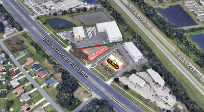 2643 E Irlo Bronson Memorial Hwy, Kissimmee, FL - aerial  map view