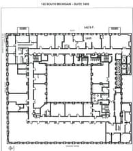 122 S Michigan Ave, Chicago, IL to rent Floor Plan- Image 1 of 1