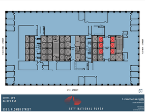 515 S Flower St, Los Angeles, CA for rent Floor Plan- Image 1 of 1