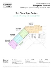 1000 Sawgrass Corporate Pkwy, Sunrise, FL for rent Site Plan- Image 1 of 1