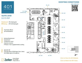 401 N Michigan Ave, Chicago, IL for rent Floor Plan- Image 1 of 1