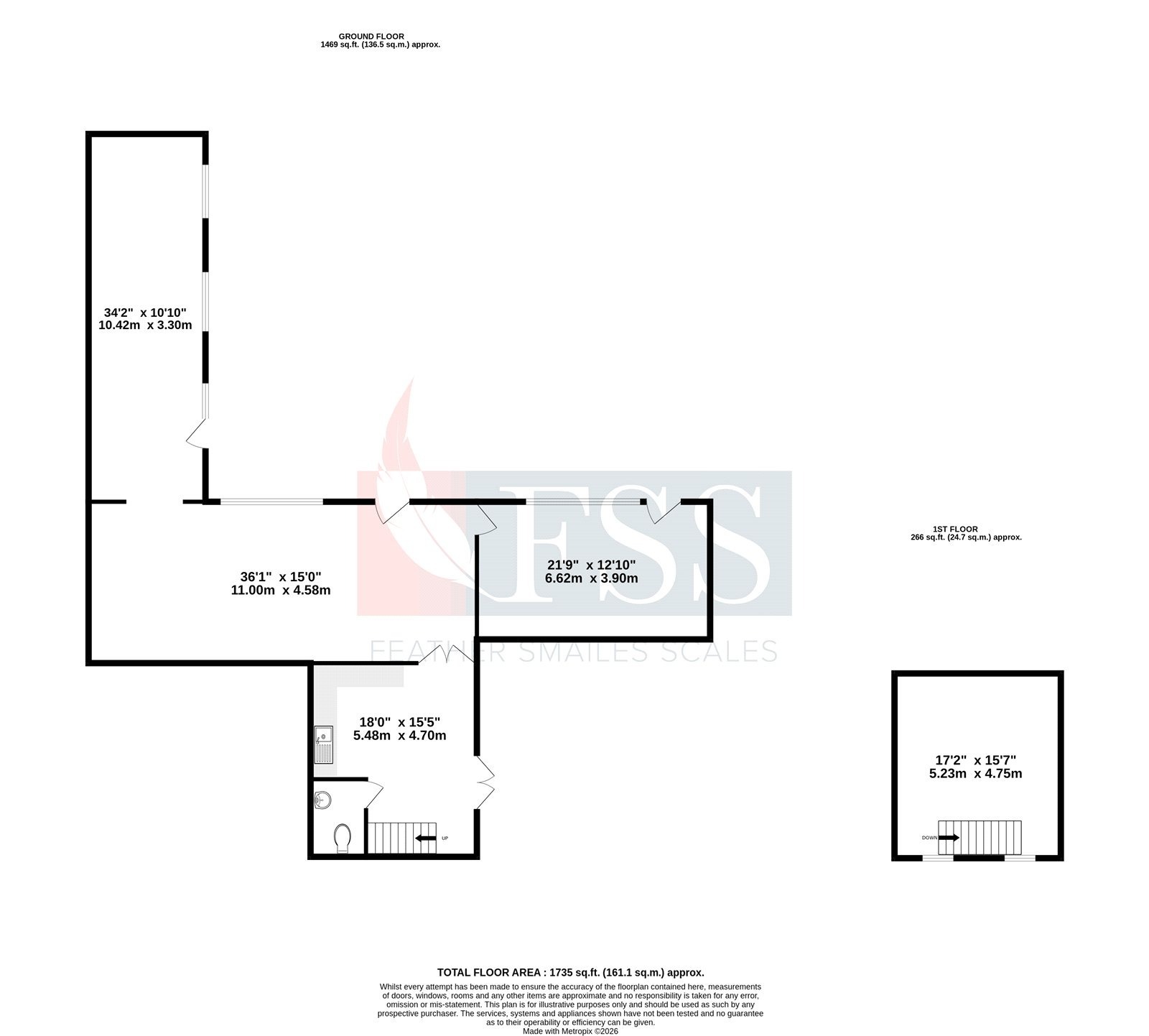 Common Head Lane, Masham to rent Floor Plan- Image 1 of 8