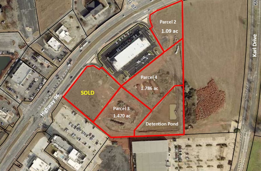 1030 Hwy 96, Warner Robins, GA for sale - Aerial - Image 2 of 4