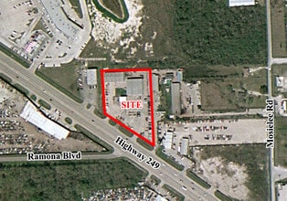 12390 SH 249, Houston, TX - AERIAL map view