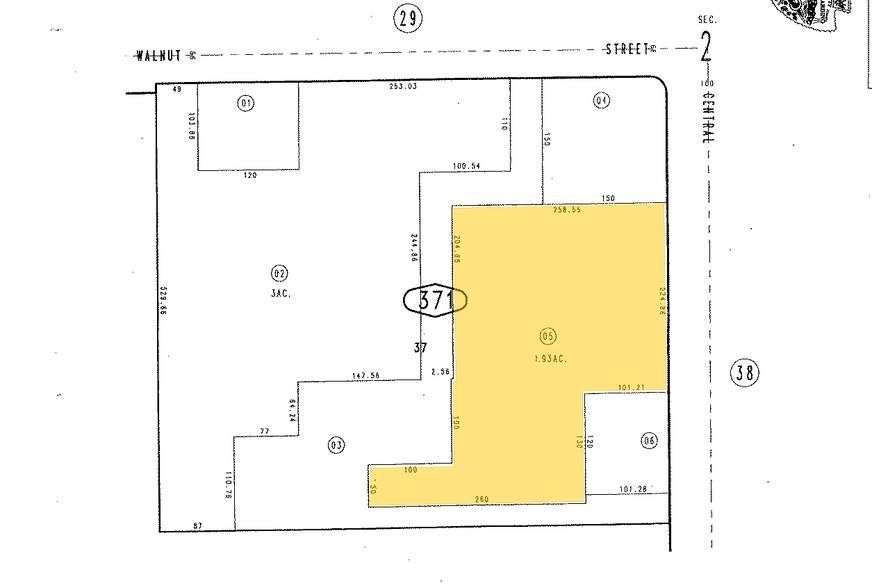 12550 Central Ave, Chino, CA for rent - Plat Map - Image 3 of 3