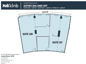 300 E Joppa Rd, Towson, MD for rent Floor Plan- Image 1 of 5