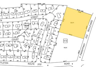 1160 Parsippany Blvd, Parsippany, NJ for sale Plat Map- Image 1 of 1