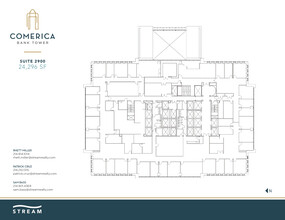 1717 Main St, Dallas, TX for rent Floor Plan- Image 1 of 1