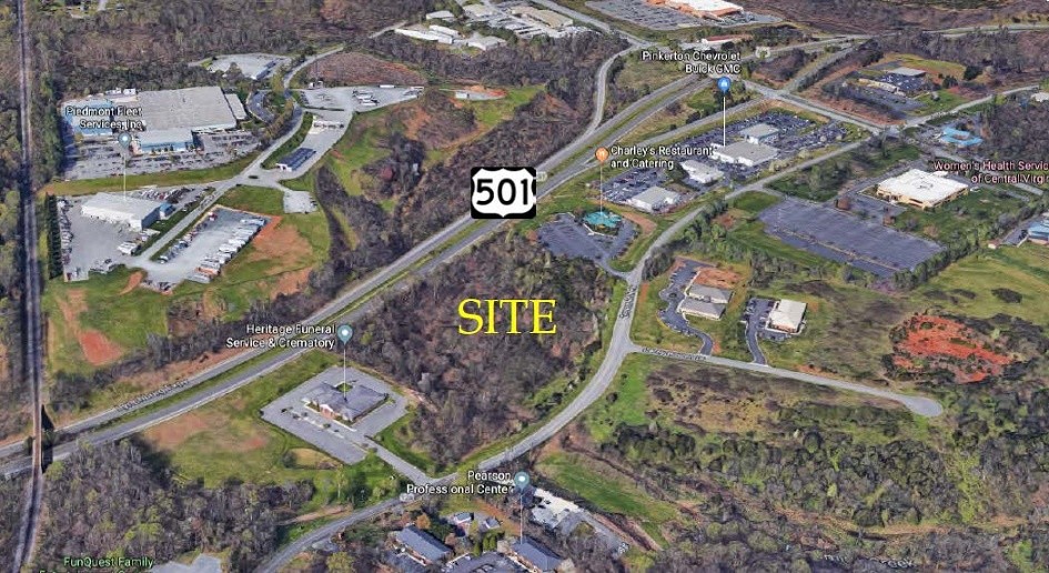 601 Graves Mill Rd, Lynchburg, VA for sale - Aerial - Image 1 of 2