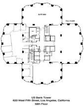 633 W 5th St, Los Angeles, CA for rent Floor Plan- Image 1 of 1