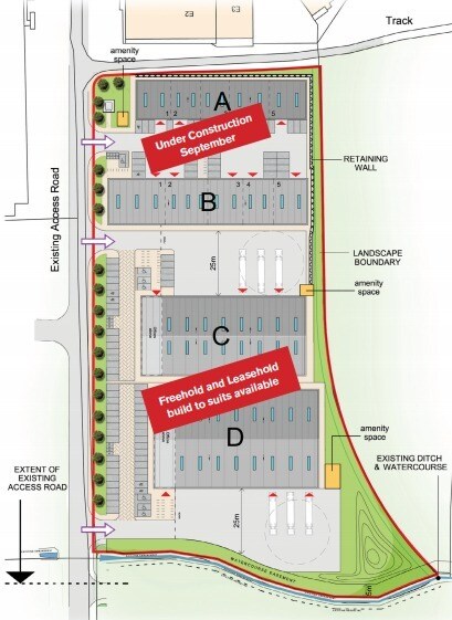 Vale Park, Evesham to rent - Site Plan - Image 2 of 3