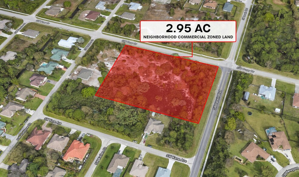 SW Darwin Blvd SW Paar Dr, Port Saint Lucie 34953 2.95 AC Vacant