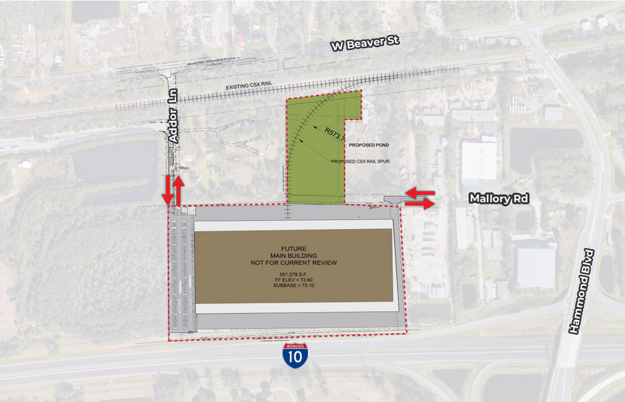 514 Addor Ln, Jacksonville, FL for rent - Site Plan - Image 3 of 3