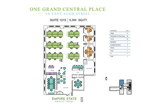 60 E 42nd St, New York, NY for rent Floor Plan- Image 1 of 1