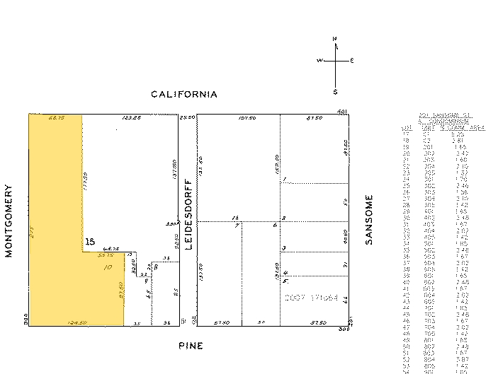 300 Montgomery St, San Francisco, CA for rent - Plat Map - Image 2 of 6