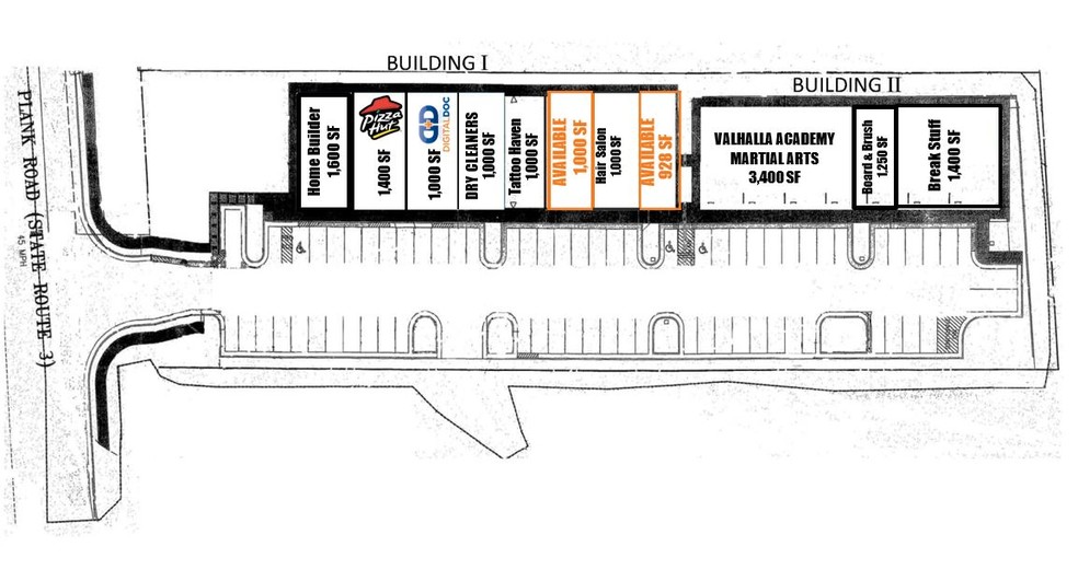 4701 Plank Rd, Fredericksburg, VA for rent - Site Plan - Image 2 of 4