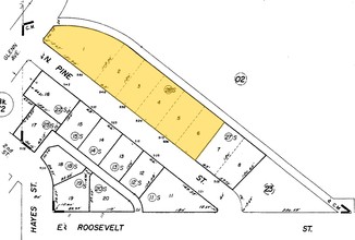 506-550 Pine St, Coalinga, CA for sale Plat Map- Image 1 of 1