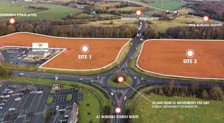 Gilmerton Rd, Lasswade for sale Aerial- Image 1 of 1