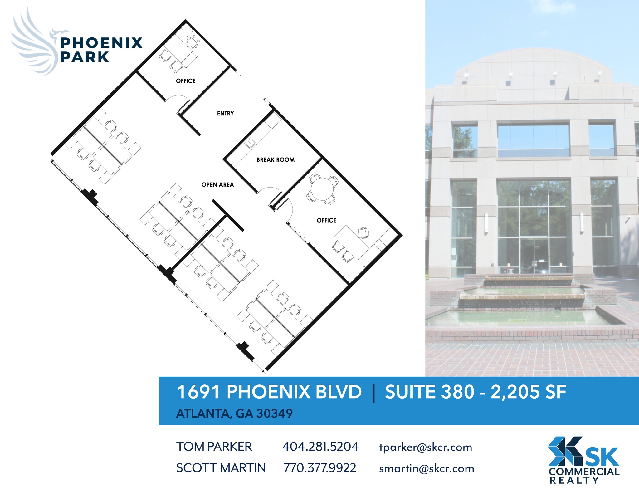 1800 Phoenix Blvd, Atlanta, GA to rent Site Plan- Image 1 of 1