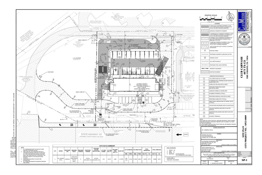 4675 State Highway 121, The Colony, TX for sale - Site Plan - Image 2 of 2