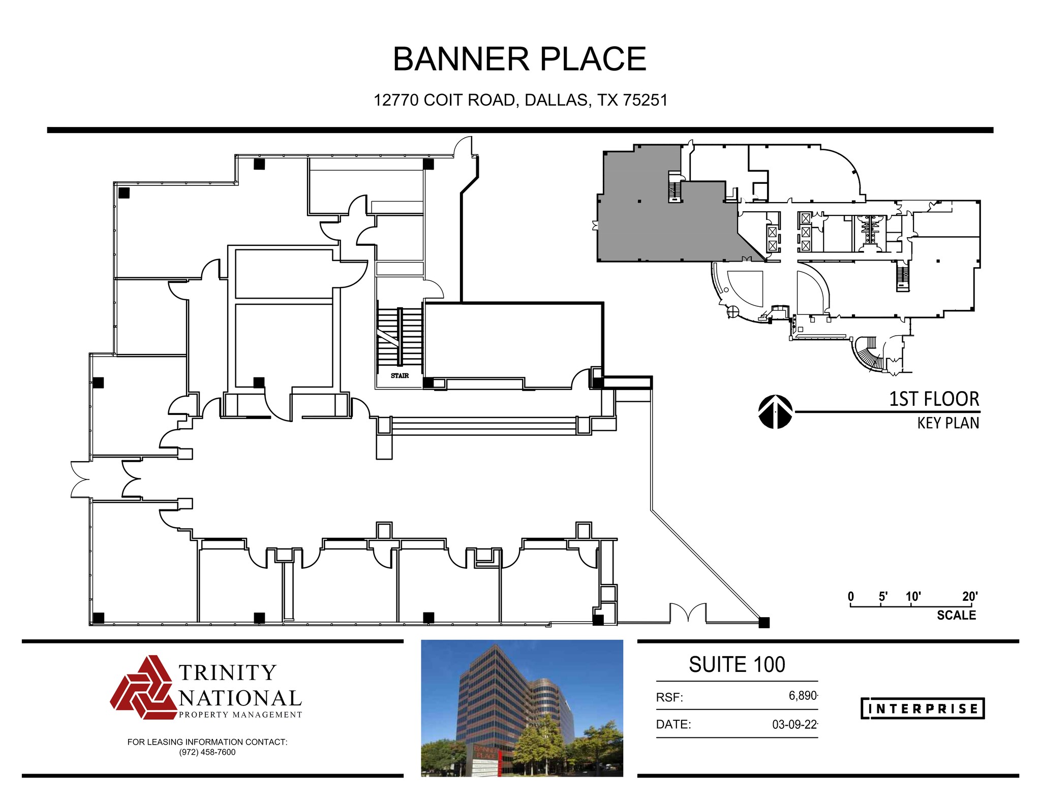 12770 Coit Rd, Dallas, TX for rent Site Plan- Image 1 of 1