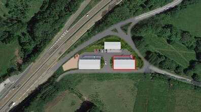 C1-C4 Woodpecker Park, South Brent, DEV - AERIAL  map view