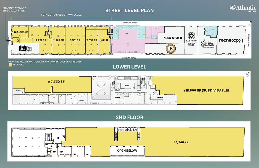 31 Saint James Ave, Boston, MA for rent - Site Plan - Image 2 of 6