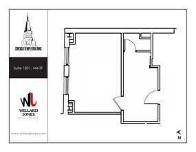 77 W Washington St, Chicago, IL to rent Floor Plan- Image 1 of 1