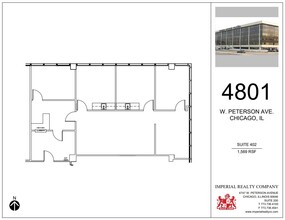 4801 W Peterson Ave, Chicago, IL for rent Floor Plan- Image 1 of 5