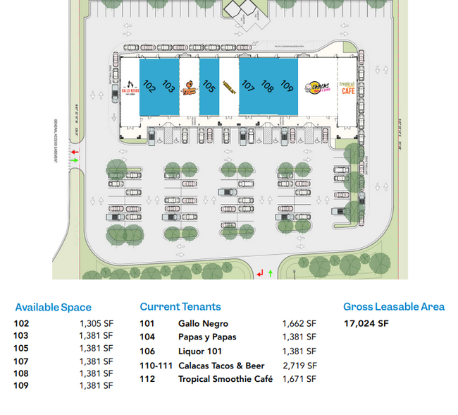 2101 N Cage Blvd, Pharr, TX for rent - Site Plan - Image 2 of 8