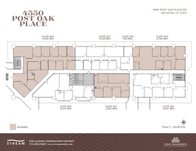 4550 Post Oak Place Dr, Houston, TX for rent Floor Plan- Image 1 of 1