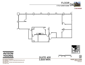 1776 Yorktown St, Houston, TX for rent Floor Plan- Image 1 of 2