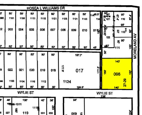 29 Moreland Ave SE, Atlanta, GA for rent - Plat Map - Image 2 of 2