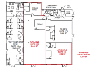 2901 Sunrise Blvd, Rancho Cordova, CA for rent Floor Plan- Image 1 of 1