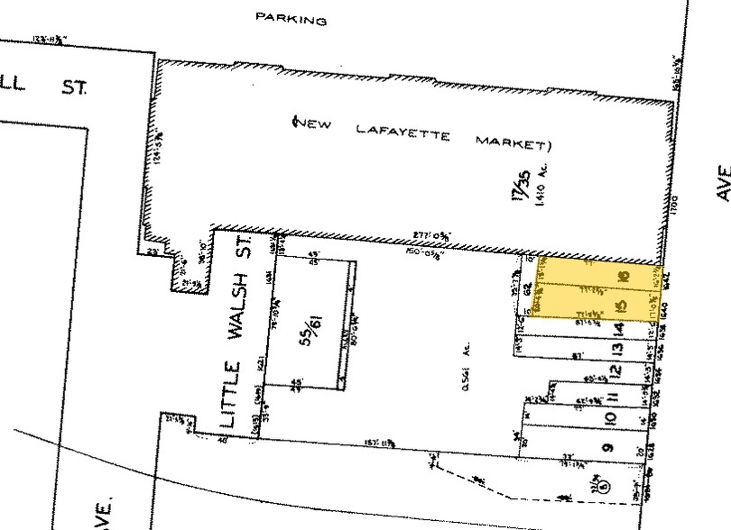 1640-1642 Pennsylvania Ave, Baltimore, MD for sale - Plat Map - Image 3 of 3