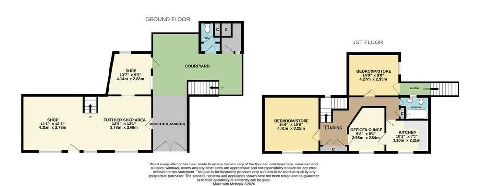 44 High St, Dulverton for sale - Floor Plan - Image 2 of 20
