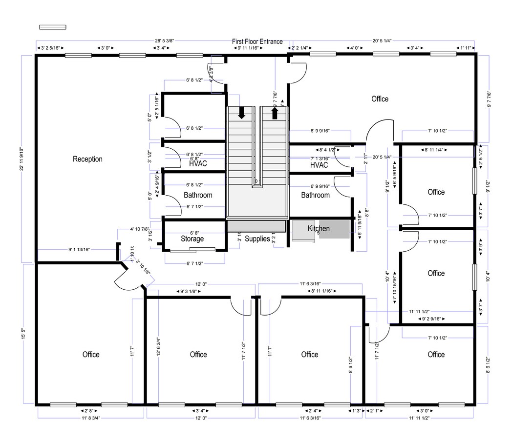 7331-7351 Hanover Pky, Greenbelt, MD 20770 - Unit C&D -  - Floor Plan - Image 1 of 1