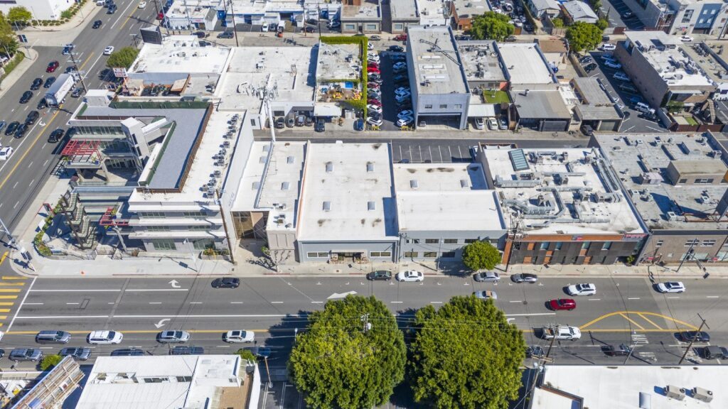 2216, 2222 & 2230 S Barrington Ave portfolio of 3 properties for sale on LoopNet.co.uk Aerial- Image 1 of 8