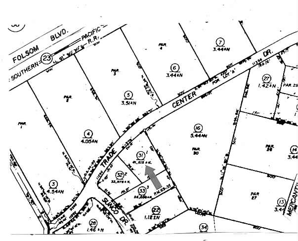 11290 Trade Center Dr, Rancho Cordova, CA for rent - Plat Map - Image 3 of 7