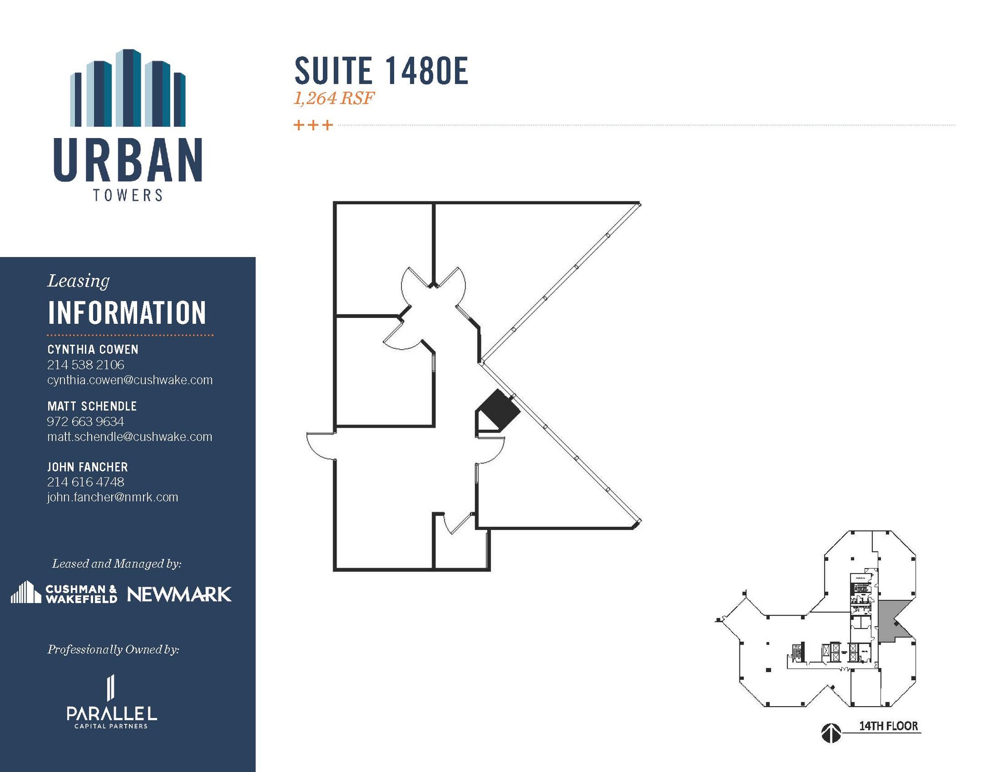 222 W Las Colinas Blvd, Irving, TX for rent Floor Plan- Image 1 of 2