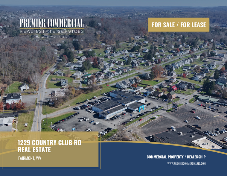 1229 Country Club Mnr, Fairmont, WV for sale - Building Photo - Image 1 of 20