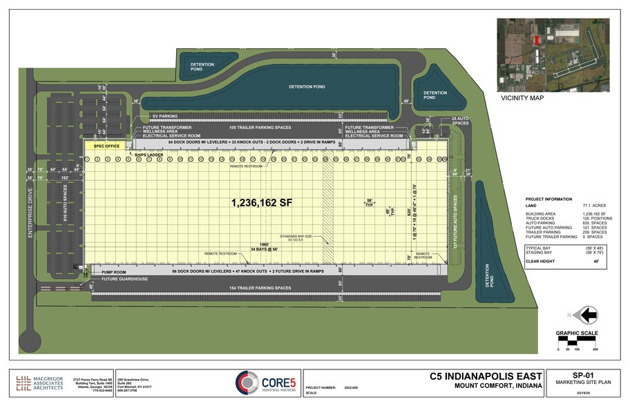 6437 Enterprise Dr, Mccordsville, IN for rent - Site Plan - Image 2 of 3