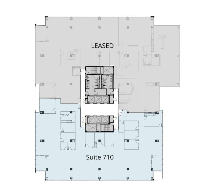 1400 Crystal Dr, Arlington, VA to rent Floor Plan- Image 1 of 1