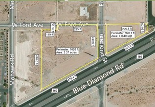 SW Blue Diamond Rd Rd, Las Vegas, NV - AERIAL  map view