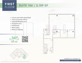 1717 N Naper Blvd, Naperville, IL for rent Floor Plan- Image 1 of 4